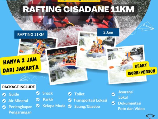 Rafting Cisadane Bogor - Start From Rp150,000/Orang